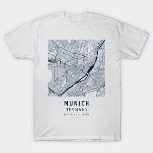 munich simple map T-Shirt